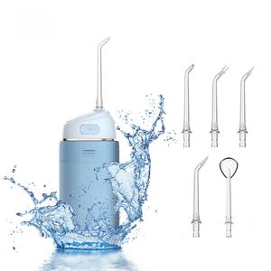 Irrigateur buccal électrique sans fil rechargeable portable étanche IPX7 pour un nettoyage <span class=keywords><strong>dentaire</strong></span> en profondeur, utilisation en voyage - Product Image 4