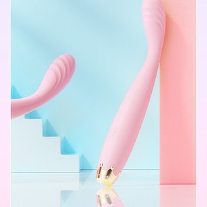Vibrador Little Crown, Estimulador de Punto G, Cuerpo Suave, Vibración Multifrecuencia, Juguete para Adultos, Recargable por USB, Rosa y Azul - Product Image 2