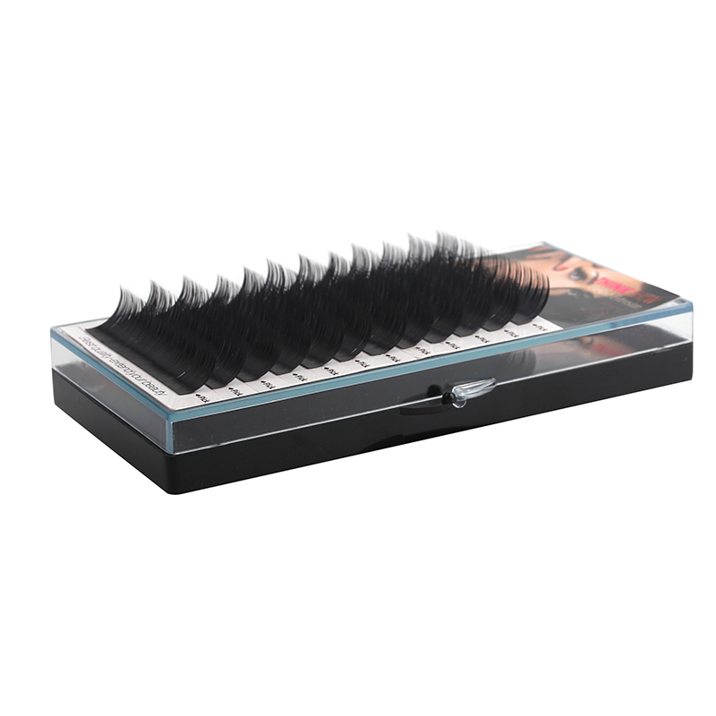 Частная торговая марка корейские Премиум шелковые норковые ресницы для наращивания объема ресниц разные лотки