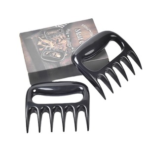 Gấu Claw BBQ ngã ba với nhựa xử lý <span class=keywords><strong>New</strong></span> đồ dùng nhà bếp thịt Divider và rách công cụ cách nhiệt và kháng - Product Image 5