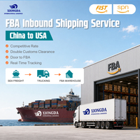 Solution logistique tout-en-un Chine-Amérique du Nord, agent de transit multimodal pour services d'expédition entrante FBA