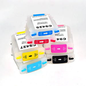 Cartouche d'encre rechargeable BOMA pour HP11 <span class=keywords><strong>82</strong></span> 84, compatible avec les imprimantes <span class=keywords><strong>HP</strong></span> Designjet 10 20 50 120, avec puce ARC. - Product Image 5