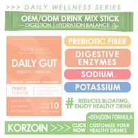 Boissons en Poudre OEM pour la Santé Intestinale : Protéines, Probiotiques et Fibres pour Femmes - Complément Probiotique pour la Perte de Poids