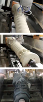 Machine de sculpture CNC 4 axes FCM-600 pour colonnes en pierre, piliers romains en marbre, colonnes spirales, découpeuse de profilage 3D