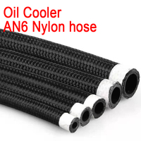 Selang Oli Bahan Bakar AN6/AN8/AN10 CPE Dengan Fitting Ujung Selang 0+45+90+180 Derajat, Kit Adaptor Oli, Selang Oli Bahan Bakar Berjaring Dengan Klem