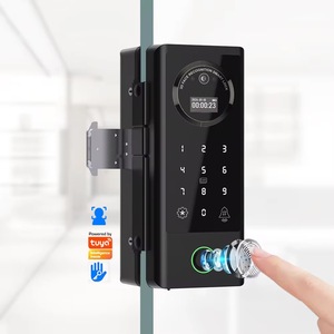 3D Gesicht TUYA WIFI Smart Glastür schloss APP Digitale biometrische Finger abdruck karte Digitales Schloss Büro glastür schloss - Product Image 1