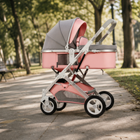 Poussette bébé légère, pliage rapide à une main, compacte, facile à ranger, idéale pour les voyages, pour nouveau-né et nourrisson