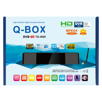 Q-BOX TG-W20 Nouveau Récepteur d'Appels IP vers Encodeur DVB-T Décodeur S1 Récepteur Numérique DVB-T2 Haute Définition