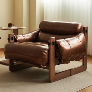 Poltrona di Lusso <span class=keywords><strong>in</strong></span> <span class=keywords><strong>Legno</strong></span> Dorato, Set di Mobili Nordici Moderni, <span class=keywords><strong>Sedie</strong></span> d'Attesa <span class=keywords><strong>per</strong></span> <span class=keywords><strong>Soggiorno</strong></span>, Divano <span class=keywords><strong>in</strong></span> Pelle, Poltrone Accent <span class=keywords><strong>per</strong></span> Salotto - Product Image 2