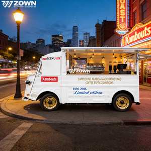 Commercial 4 Wheel Electric Food <b>Trailer</b> Custom Layout Full Kitchen Eco Friendly Outdoor Event Party Street Fast Food - Product Image 1