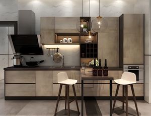 Armarios de cocina modulares de diseño personalizado Colección de armarios del fabricante - Product Image 3