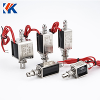 KK-1050B Micro-électroaimant à tube push-pull à longue course, actionneur électromagnétique à traction puissante, verrouillage CC