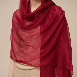 Chal de Mujer Multifuncional, Ligero y Transpirable, de Color Sólido, 200 Hilos, Tendencia 2026, para la Temporada de Primavera - Product Image 1