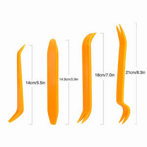 مشابك مصد للأدوات 4 + مسامير بلاستيكية للسيارة مشبك تثبيت للحاجز - Product Image 3