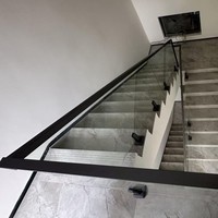 Décoration intérieure moderne de luxe léger pour toute la maison, garde-corps d'escalier en métal sur mesure pour les bâtiments de villas