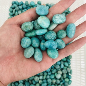Bulk Wholesale Natural Crystal Amazonite Tumbled Stone Healing Quartz <strong>Gemstone</strong> Tumbles Folk <strong>Crafts</strong> for Decoration - Product Image 4