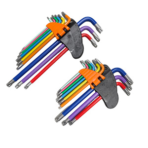 CRV Steel Rainbow Color Allen Wrench <b>Set</b> Durable Hex Key Hexagon Spanner <b>Hand</b> <b>Tools</b> - Product Image 1