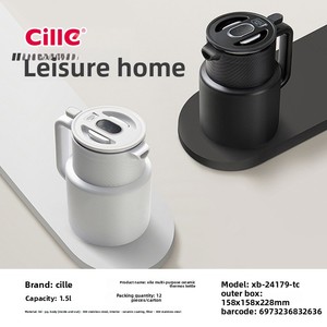 กระติกน้ำร้อนเซรามิก Xile แบบจีน หม้อเซรามิกขนาดใหญ่ หม้อไฟฟ้าแบบพกพา กระติกน้ำร้อนแบบพกพา สินค้าใหม่ หม้อตุ๋น - Product Image 4