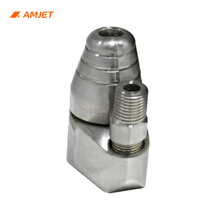 Buse de <span class=keywords><strong>coupe</strong></span> de racines AMJET 300 bar 16/30 Lpm pour les canalisations d'égouts bouchées Élimination des racines et des dépôts de graisse Nettoyage des canalisations - Product Image 2