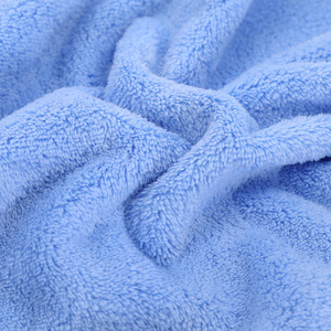Toalla de baño de lana coralina, 70x140cm, de secado rápido, color sólido, para uso doméstico - Product Image 2