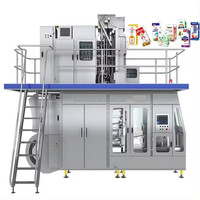 Emballage automatique de brique, lot de 50, pour jus, eau carbonée, boissons, liquide, boîte en Carton, Machine de remplissage