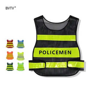 Vest Wear Safty Paramedic Hi Vis Utility Reflector Saftey Vest