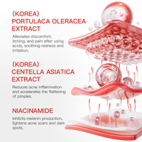 KORMESIC 20g Vente en gros HALAL Gel anti-acné éclaircissant Apaisant Hydratant Réparateur d'acné Modéré