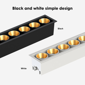 Allway Trần tuyến tính ánh sáng trong nhà cửa hàng khách sạn nhôm lõm 5W 15W 30W <span class=keywords><strong>Mini</strong></span> <span class=keywords><strong>LED</strong></span> tại chỗ Downlight - Product Image 5