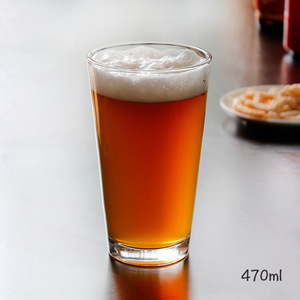 <span class=keywords><strong>Vasos</strong></span> de Cerveza Clásicos Transparentes sin Asa de 16 oz, <span class=keywords><strong>Vasos</strong></span> para Jugo y Café, Vajilla al por Mayor Personalizable con Logotipo - Product Image 1