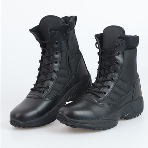 Botas de Desierto Duraderas TSB10 en Camuflaje Verde, Verde Caqui y Negro con Material Superior de Gamuza y Mezclilla - Product Image 6