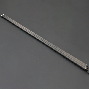 QJ-MJ-001-2 Taco de Snooker de Alta Calidad Varilla de Billar de Fibra de Carbono Maza de Ébano Unión de Acero Inoxidable - Product Image 4
