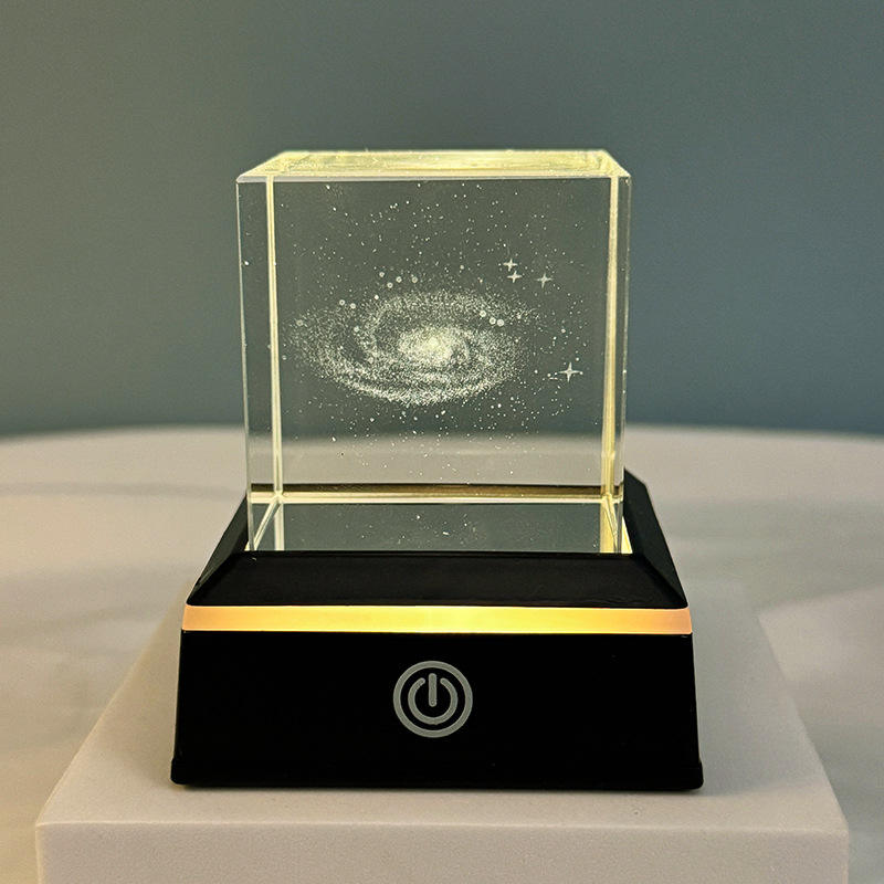 Base tactile noire carrée Galaxy 5 cm