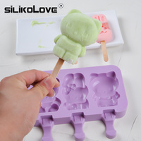 Moule à glace maison bricolage moule à popsicle moules à crème glacée dessin animé