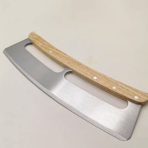 Tagliapizza Doppio Super Hot con <span class=keywords><strong>Due</strong></span> Manici in Legno e Custodia Protettiva Nera - Product Image 2