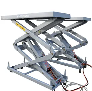 3500kg Hydraulic Double Scissor Lift Table Car Lift With CE