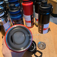 Nouvelle gourde isotherme transfrontalière en acier inoxydable 304, grande capacité, portable, pour eau froide, double paroi sous vide, pot sportif.