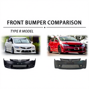 Kit de Carrosserie Complet pour Honda <span class=keywords><strong>Civic</strong></span> 2006-2011 Mise à Niveau vers Modèle Mugen FD2 TR RR Pare-Chocs Avant et Arrière Jupes Latérales Aileron - Product Image 3