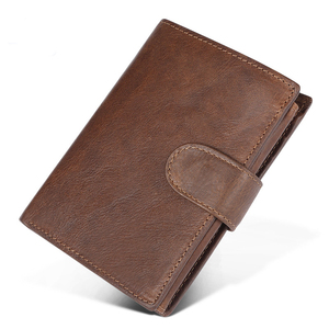 <span class=keywords><strong>Portafoglio</strong></span> in Pelle Crazy Horse Multicomparto Fatto a Mano, Durevole e Best Seller per Uso Quotidiano - Product Image 6