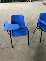 Chaise de formation scolaire avec tablette d'écriture fixe pour salle de classe et centre de formation