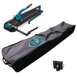 Bolsa de transporte de rueda impermeable de alta resistencia personalizada para máquina cortadora de azulejos OEM/ODM compatible con herramientas de corte de azulejos almacenamiento y transporte - Product Image 1