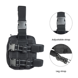 Pochette médicale tactique LUPU à fixation sur la jambe, sac de premiers secours détachable, sac utilitaire à fixation sur la jambe, logo personnalisé - Product Image 2