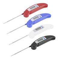 Termometer Daging Digital dengan Baja Tahan Karat, Pemindai Suhu 304