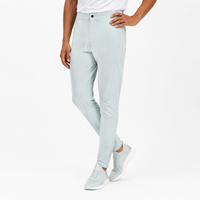 Pantalon de jogging homme personnalisé OEM, séchage rapide, extensible, léger, taille élastique, poches latérales, coupe slim fuselée