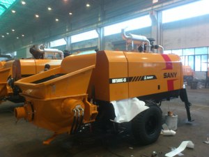 Bomba de Concreto Montada en Remolque HBT5008C-6Y, Fabricada en China - Product Image 6