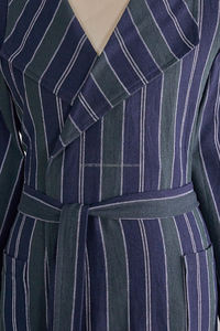 Peignoir unisexe 100% coton Best Seller Séchage rapide Vêtement de nuit d'été Tissu tissé respirant Léger Toute l'année ODM Fabriqué en Turquie - Product Image 5