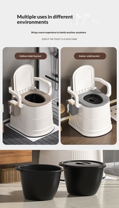 Detachable Portable Toilet Portable <strong>Chair</strong> Customized Plastic Mobility Adults <strong>Elderly</strong> Disabled Sturdy - Product Image 6