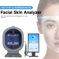 Analyseur de peau 3D du visage et du cuir chevelu, machine de bureau, détection microbienne, utilisation multifonctionnelle en salon, analyse non invasive du visage et de la tête