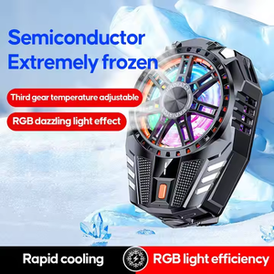 Refroidisseur <span class=keywords><strong>de</strong></span> téléphone RGB en gros à faible niveau sonore, avec refroidissement semi-conducteur et trois niveaux <span class=keywords><strong>de</strong></span> refroidissement pour les joueurs et l'e-sport. - Product Image 5