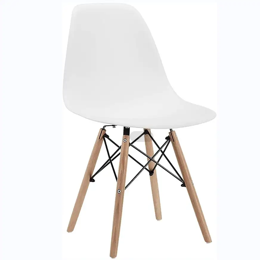 Скандинавские кресла для столовых приборов, деревянные кресла для обеденных приборов, 4, 6 стульев, обеденные стулья в стиле тюльпан