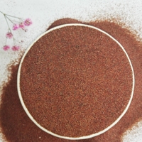 Sable de grenat rouge LM Red Rock 60/80/100 Mesh, abrasif jet d'eau tout-en-un pour métal, verre et pierre, faible teneur en poussière